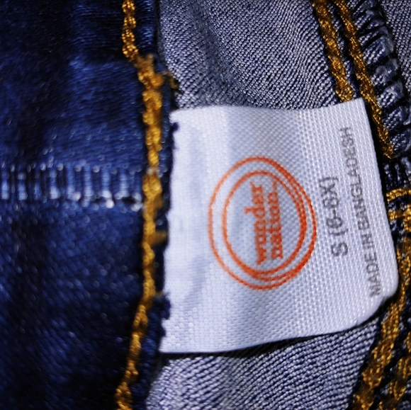 Girl's 2pc Embroidered Jean Blue Circo Girls Pink multi colored Polka Dots Long - Picture 6 of 8